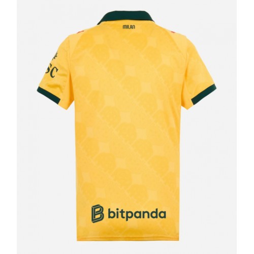 Lacne Ženy Futbalové dres AC Milan 2025-26 Krátky Rukáv - Tretina Lacne Ženy Futbalové dres AC Milan 2025-26 Krátky Rukáv - Tretina